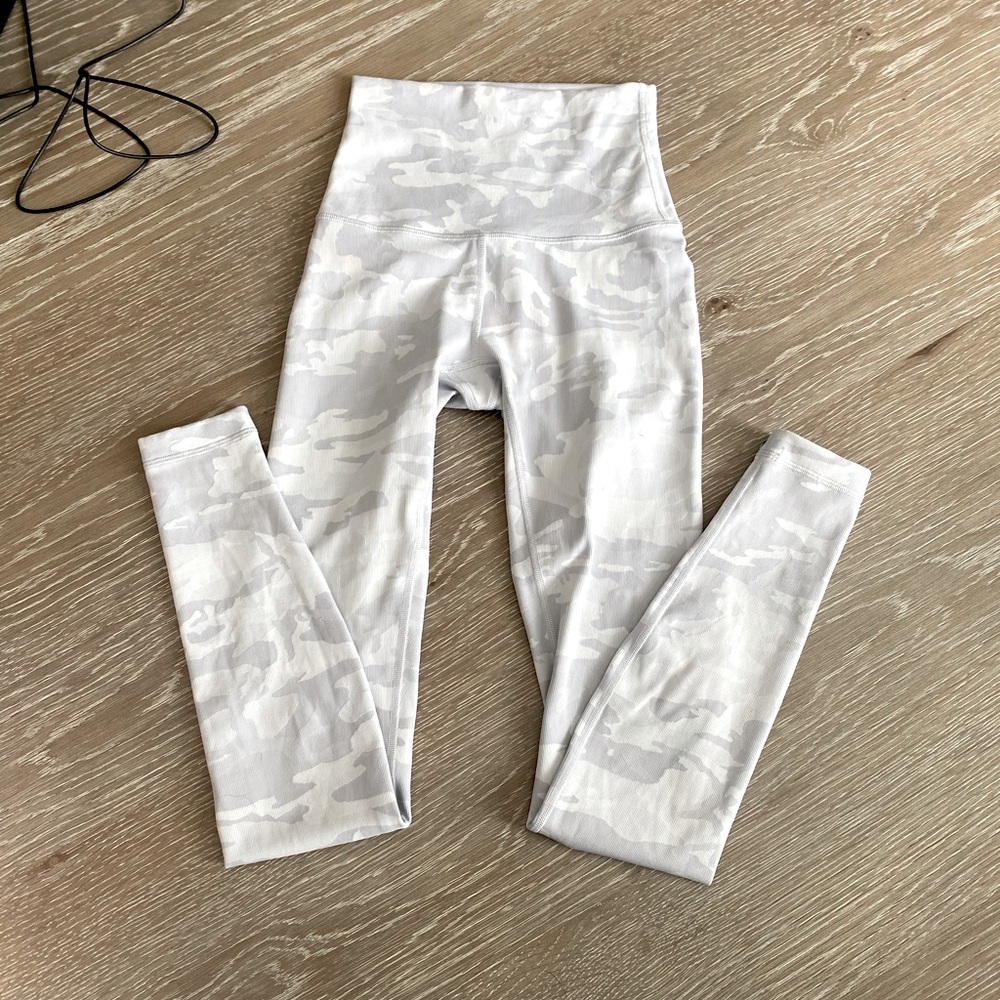 lululemon white camo leggings